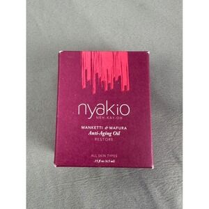 Nyakio Manketti & Mafura Anti-Aging Oil Restore 1 fl oz All Skin Types SEALED